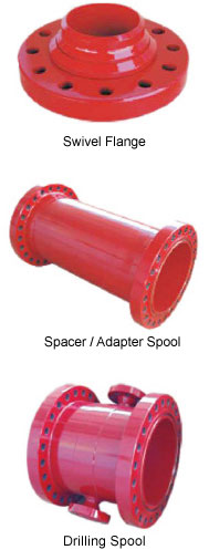 Flanges, Tees, Crosses, Spools and Adapter